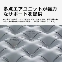 アウトドア用軽量キャンピングマット【防湿・自動膨張タイプ】