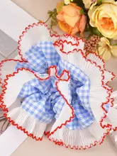 大腸デザインのヘアゴム【女性用・おしゃれなフラワーアクセサリー】