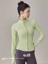 スポーツジャケット【秋冬用・フィットデザイン・風防止・保温・長袖・アウトドア・ヨガ対応】