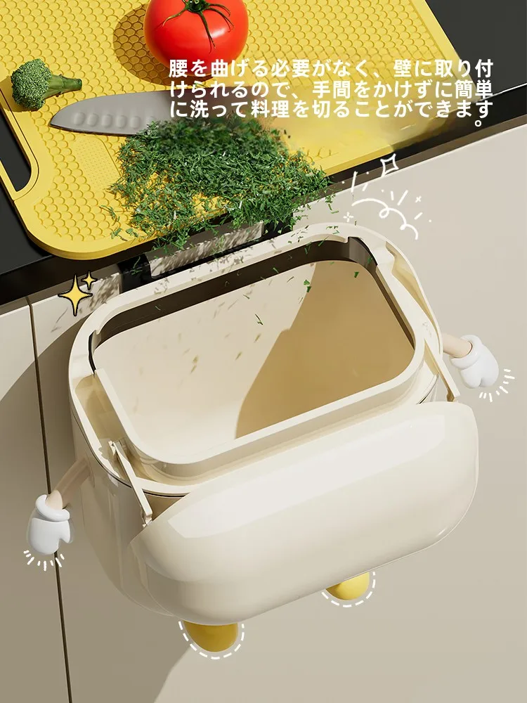 キッチン卓上ゴミ箱：シンプルでかわいい壁掛けタイプの実用性と設計解析