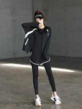 レディース フィットネスセット【大きいサイズ・ゆったり・速乾素材・長袖・ヨガ・ランニング用】