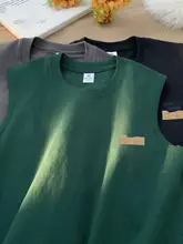 ノースリーブTシャツ メンズ 綿100% ゆったり カジュアル スポーツ ストリート 夏「GENIOLAMODE」
