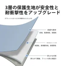 iPad ProおよびHuawei MatePad Pro用内蔵ケース【収納バッグ・防護設計】