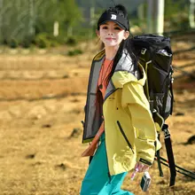 秋冬用 フード付き防風ソフトシェルジャケット【加毛仕上げ・透湿・防水・耐摩耗】