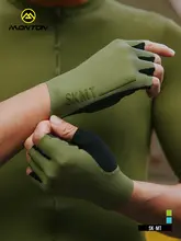 Monton 自転車用半指グローブ【衝撃吸収・通気性・シンプルデザイン】