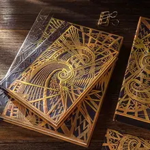 ヴィンテージデザインのスパイラルノートブック【創作メモ・文房具・学生向け】