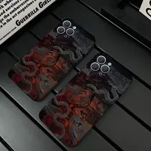 iPhone用カバー【フルカバー・冷血動物デザイン・カップル向け】
