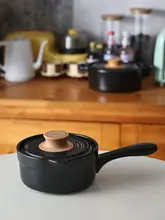 耐熱陶器製ダブルハンドポット【大容量・木製ハンドル・ひび割れ防止】