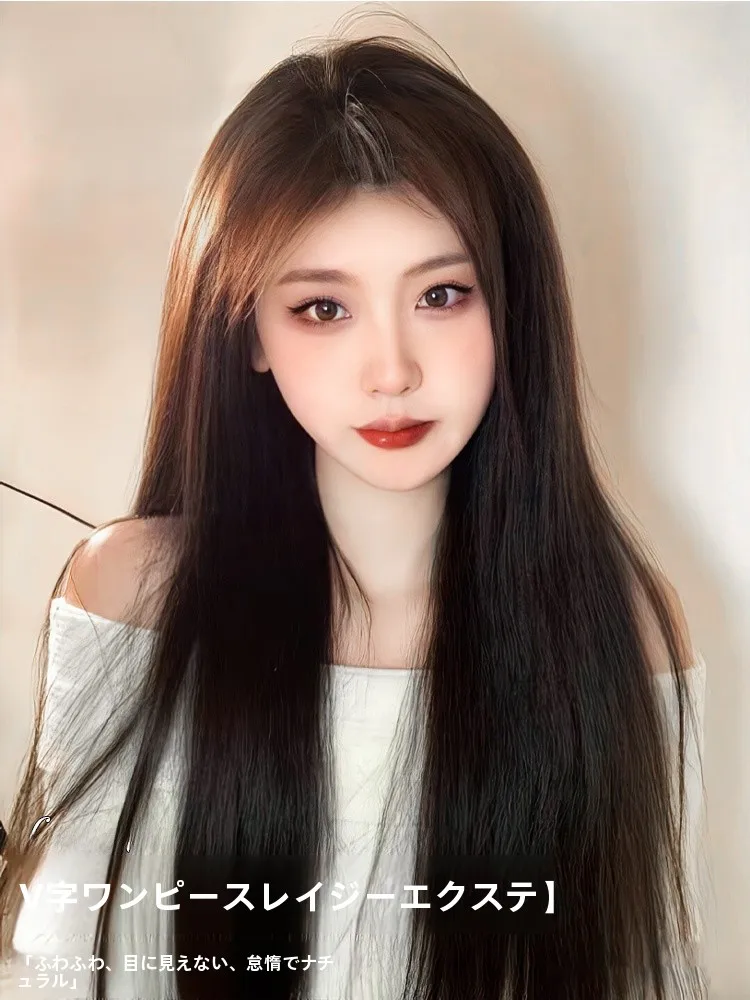 40代のスーパーロングヘアに悩むなら、この「自然なストレート・ボリュームアップ」が救いになる？