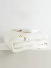 大豆繊維使用 春秋用掛け布団【加厚・学生寮向け・四季対応】