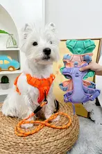 ペット用ハーネスリード【小型犬・猫兼用・調整可能・防爆設計】