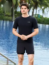 PULASSI 男性用水着【三点セット・温泉用・成人用】（セットアップ対応）