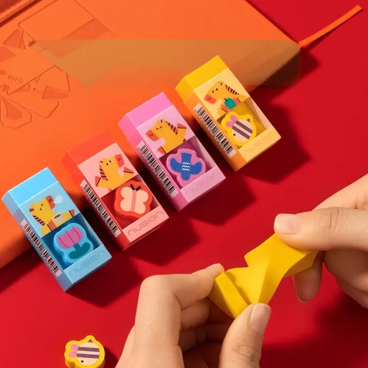 極上の柔らかさ！小学生用消しゴム【ラインがきれいに消せる・少ない削り・二年生用】