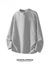 メンズ 長袖Tシャツ【春用・フィット・シンプルスタイル】
