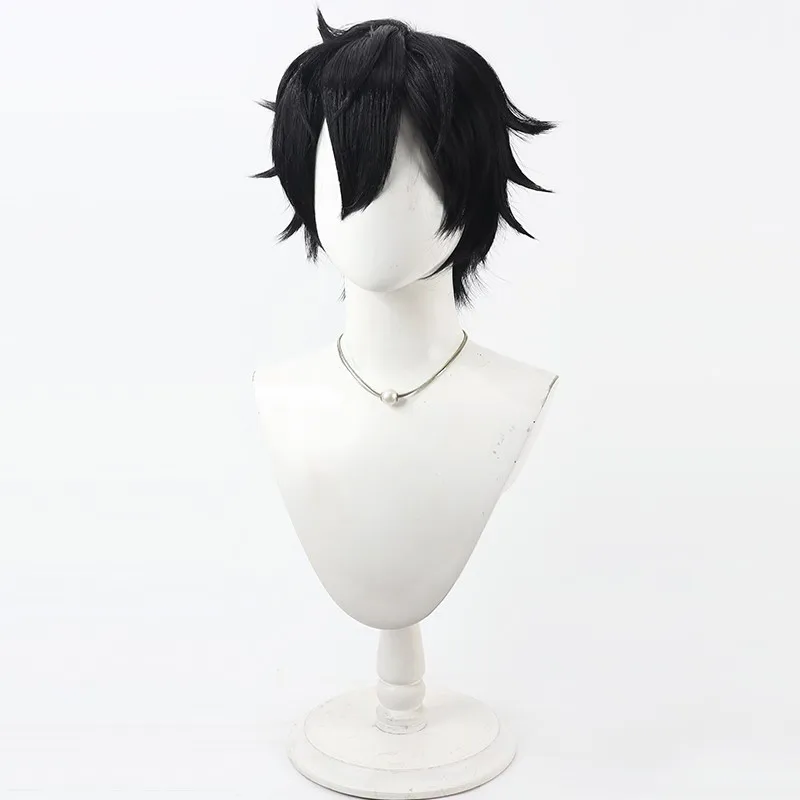 かっこいい ヒロアカ キャラ に合うコスプレ用ウィッグ【ブラック・キャラクター風・レディース】