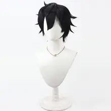 コスプレ用ウィッグ【ブラック・キャラクター風・レディース】