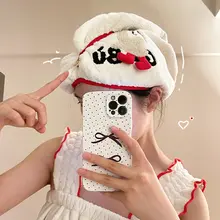 可愛いバスタオルとドライヘアキャップ【吸水速乾・秋冬用・厚手・バスルーム用】