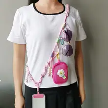おしゃれなショルダー紐付き長めのスマホケース【丈夫なエクストラカラー・アウトドア用・女性向け・旅行用】（セットアップ対応）