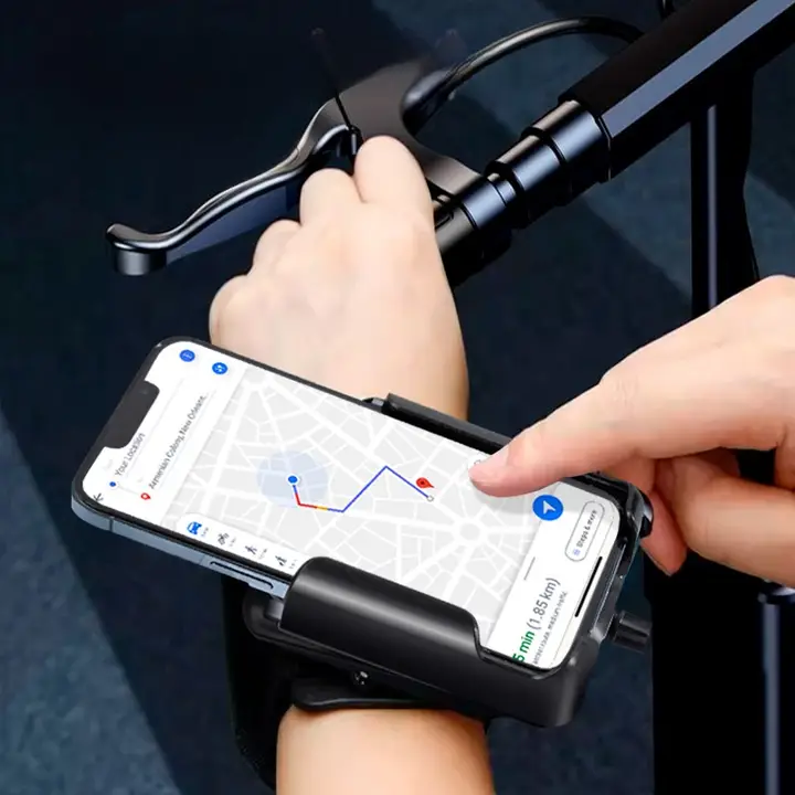 スポーツ用アームバンド【スマートフォンホルダー・回転機能付き・ランニング・腕に巻けるデザイン】