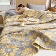 三層コットンガーゼケット【全棉・多機能・夏用・家庭用・寝具】