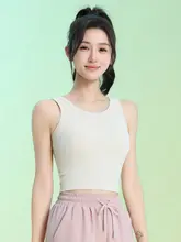 スポーツ用 マラソンランニングタンクトップ【夏用・胸パッド付き・速乾】