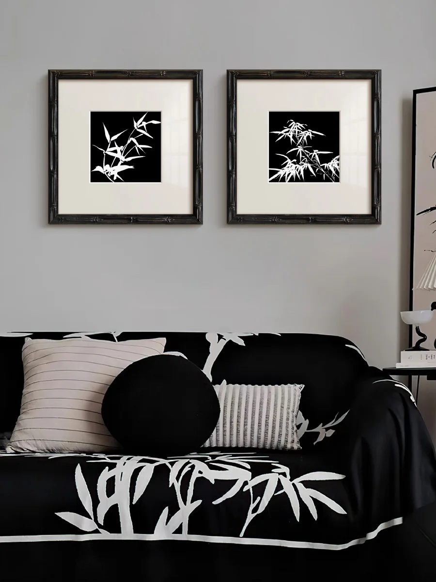 部屋に飾るアートが「明るさ」を生む秘密は？ヴィンテージモノクロの竹画が教えてくれたこと