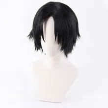 黒子のバスケ 高尾和成 コスプレウィッグ【スタイリング済み・黒色ショートヘア】