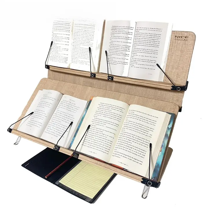 子供用デスクトップ読書スタンド【学習・調整可能・軽量】