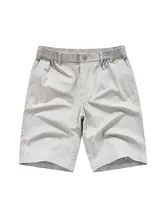 夏用 メンズ カジュアルショートパンツ【純綿・薄手・フィット・ストレッチ】