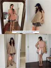 デザイン性のある女性用パンツ【ストライプ・カラーブロック・防透け・プリーツスカートパンツ】（セットアップ対応）