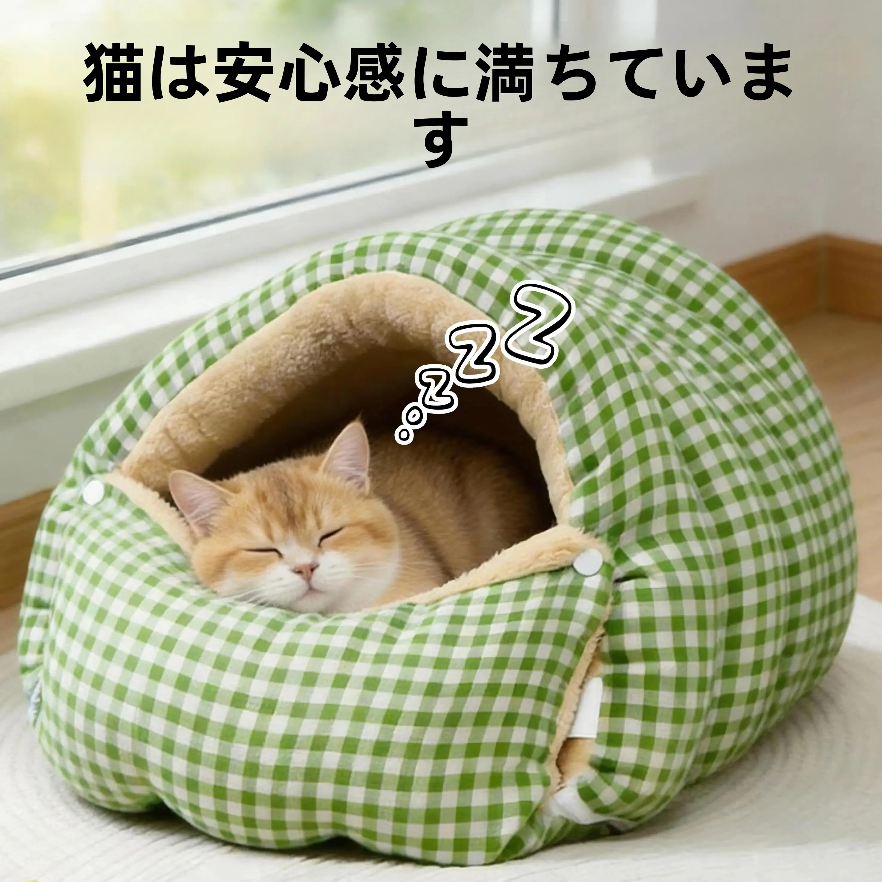 一人暮らしの冬にぴったりなキャットベッドは、どう選ぶ？