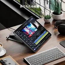 ワイヤレスBluetoothキーボード＆マウス【静音・携帯型・多機能】（セットアップ対応）