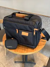 大容量のオックスフォード布製旅行トートバッグ【多ポケット・軽量・肩掛け対応】