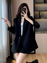 高級感あるデザイン！ショートジャケット【春秋冬用・女性用・オフィスカジュアル】（セットアップ対応）