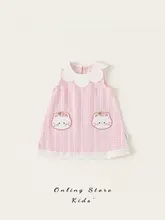 女の子用ワンピース【夏用・ノースリーブ・おしゃれデザイン】（セットアップ対応）