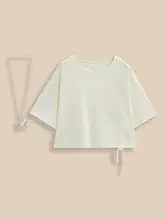 夏用カジュアル五分袖Tシャツ【  韓国風・スウィートデザイン・ベーシック】