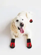 HCPET 犬用シューズ【夏用・通気性・中大型犬対応・滑り止め・サンダル型】