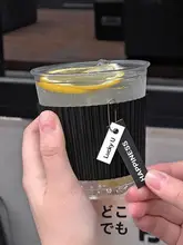 透明カップ用保護カバー【滑り止め・耐熱性・使い捨て】