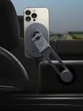 MOMAX 車載支架【360度回転・折りたたみ式・アルミニウム合金製・汎用】