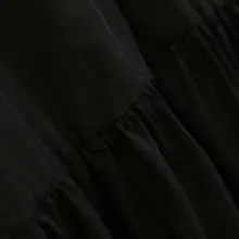 シンプルでエレガントなロングワンピース【ゆったりフィット・冬用・女性用】（セットアップ対応）