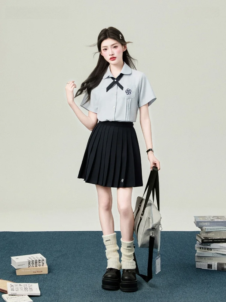 オリジナルJK制服 女子用高校生シャツ【学院風・短袖】（セットアップ対応）の魅力とは？