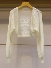 春にぴったり！フラワープリントのフリル付きニットカーディガンと旗袍風ワンピース（セットア ップ対応）