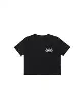 美式レトロデザインの半袖Tシャツ【シンプルなホワイト・カジュアルスタイル】
