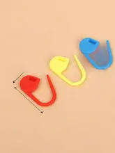 カラフルマーカー付き小型ピン【毛糸用DIY編み針・編み物ツール】