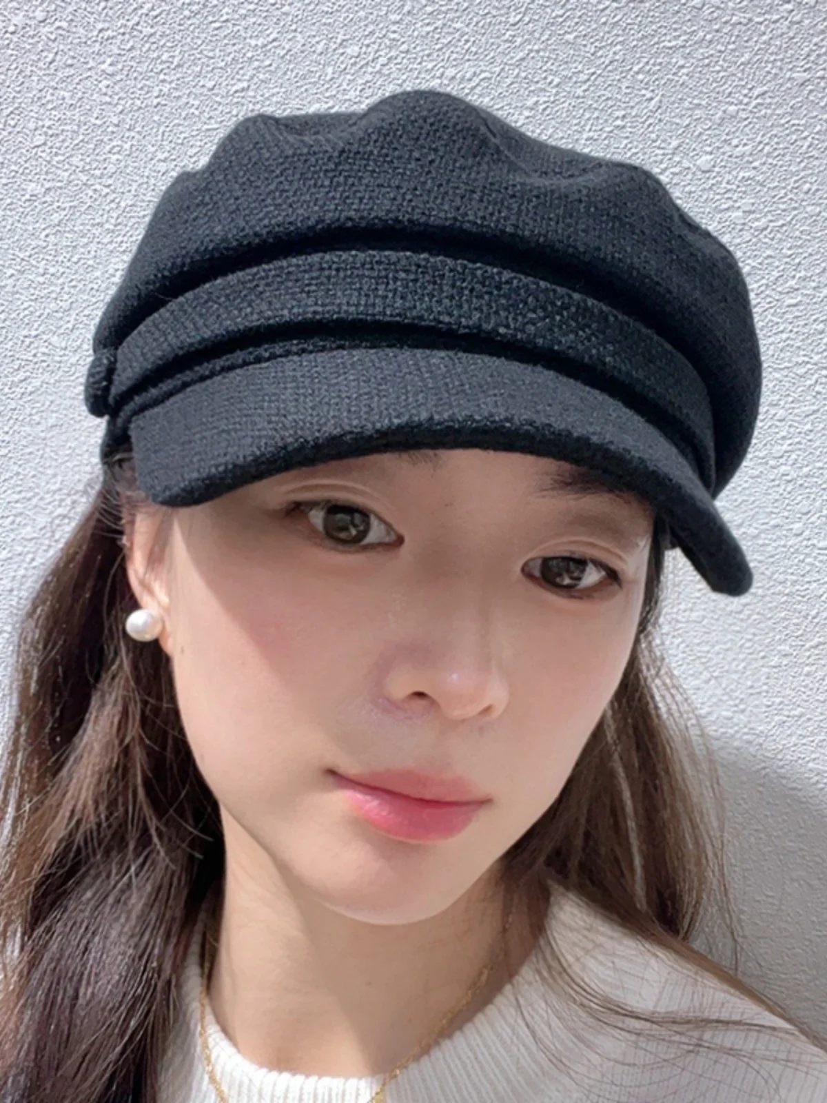 韓国版の多用途ソリッドカラーレトロ八角形帽子：サファリハットとしての実用性と着用シーン