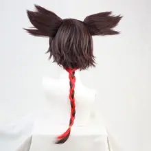 コスプレ用 ツートーンの双馬尾ウィッグ【キャラクター風・ハイライト加工】