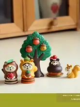 秋の収穫風景！精緻な樹脂製デスクデコレーション【おしゃれな小物】