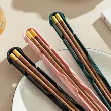 onlycook 携帯用木製箸セット【チキンウィングウッド・ケース付き・学生用】