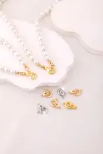 DIY用 ニッケルフリーの18K金メッキ接続パーツ【ブレスレット・ネックレス用】