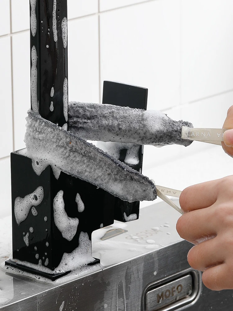 キッチン用  洗剤クロス：水回り清掃に最適な両面使用型クリーニングクロス